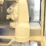 robotic carved foam prosthetic